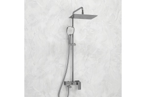 Душевая система WasserKraft 30 хром - белый - 2