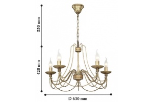 Подвесная люстра F-promo Chateau 2163-5P - 2