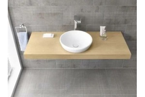 Накладная раковина Vitra Metropole 45 белая - 2