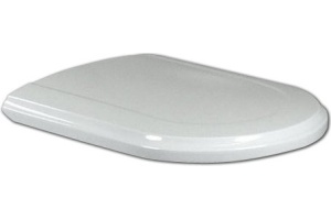 Крышка-сиденье Villeroy & Boch Hommage 8809 S6 R1 белый альпин, с микролифтом, петли латунь