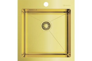 Мойка кухонная Omoikiri Akisame 46-LG светлое золото