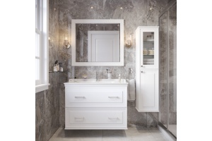 Мебель для ванной STWORKI Хадстен 100 белая