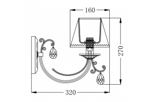 Бра Maytoni Soffia RC093-WL-01-R - 2