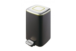 Ведро для мусора WeltWasser WW MILA BL 12L черный (10000001059)