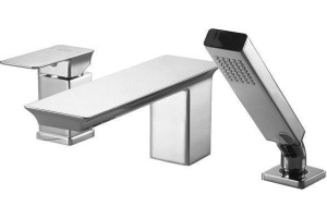 Смеситель Bravat Phillis F556101C-2-ENG на борт ванны