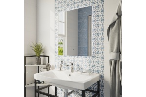 Зеркало DIWO Элиста 60 с подсветкой светодиодной, инфракрасный выключатель, настенное, прямоугольное - 3