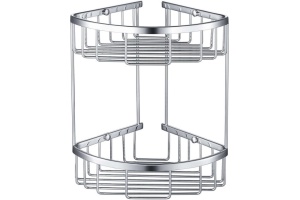 Полка угловая двойная Timo Nelson 150082/00 хром