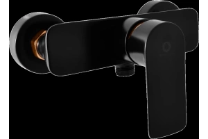 Смеситель для душа Rav Slezak Vltava черный матовый - золото