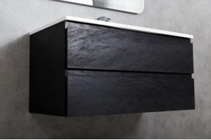 Тумба под раковину Cezares Molveno 80х50 Nero (MOLVENO-80-2C-SO-NR) - 2