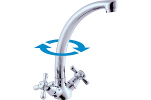 Смеситель для кухонной мойки Rav Slezak Morava хром (MK120.5/3)