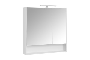 Зеркало-шкаф Aquaton Сканди 90 белый - 2