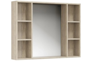 Зеркало-шкаф Onika Тимбер 100 светлое дерево
