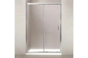 Душевая дверь BelBagno Uno 160 стекло текстурное (UNO-195-BF-1-160-P-Cr)