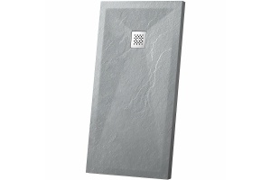 Душевой поддон из искусственного камня Vincea 160x90 серый