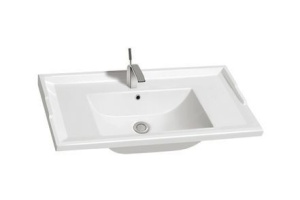 Раковина встраиваемая CeramaLux N 82.5 см белый (NYJ840-80)