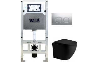 Комплект Weltwasser AMBERG 506 ST + MERZBACH 004 MT-BL + AMBERG RD-CR (10000006900)