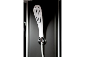 Душевая кабина Deto L 100х100 без крыши, черный (L801NBLACK) - 3