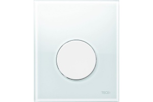Кнопка смыва TECE Loop Urinal 9242650 белое стекло