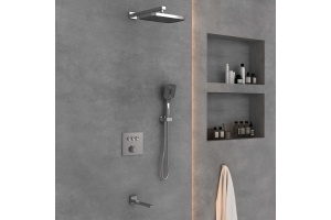 Душевой комплект Vincea с термостатом хром - 3