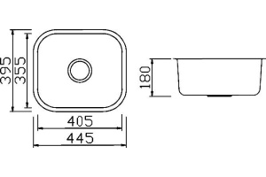 Мойка кухонная Seaman Eco Wien SWU-4439 - 2