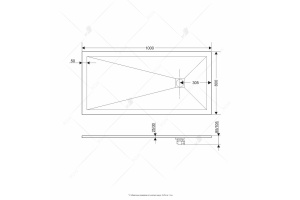 Душевой поддон Rgw  (16152810-02) - 2