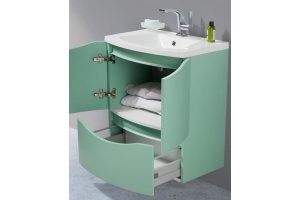 Тумба под раковину BelBagno Alda 80 зелёный - 3