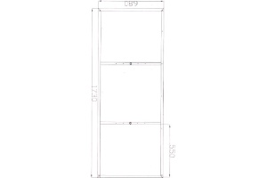 Каркас для ванны Cersanit Virgo 180 - 3