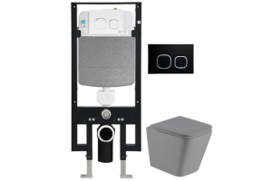 Комплект Weltwasser AMBERG 497 + GELBACH 004 MT-GR + AMBERG RD-BL (10000006607)