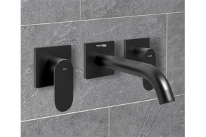 Смеситель Wasserkraft Elbe 7445 для раковины, черный матовый - 2