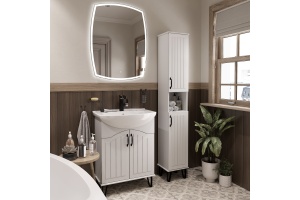 Шкаф-пенал DIWO Сочи 30, белый - 3