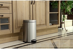 Ведро для мусора Weltwasser WW Erfie MT 8L матовый хром (10000000891) - 3