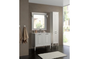 Шкаф-пенал Aquanet Паола белый - 3