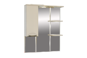 Жасмин - 85 Зеркало лев. (свет) БЕЖ. эмаль