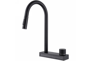 Смеситель для кухни Abber Wasser Kreis черный матовый