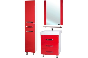 Зеркало Bellezza Рокко 80 красное - 2