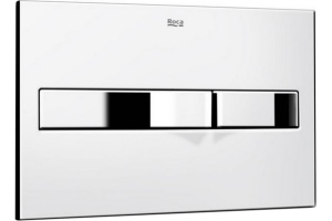Кнопка смыва Roca PL2 Dual хром