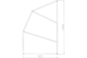 Каркас для ванны Cersanit Kaliope 150 - 2
