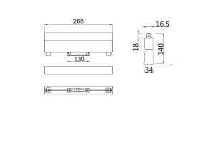 Трековый светодиодный светильник для магнитного шинопровода Maytoni Technical Basis TR013-2-20W4K-W - 2