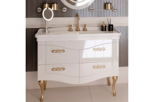 Тумба под раковину Onika Адель 105 белый  - 2