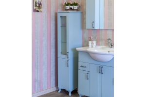 Шкаф-пенал Sanflor Глория L, серый - 2