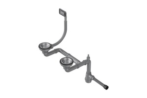 Сифон для кухонной мойки Omoikiri сталь (4956778)