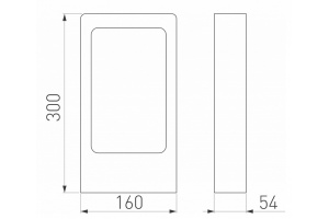 Уличный светодиодный светильник Arlight LGD-PATH-FRAME-H300-7W Warm3000 021928(1) - 2