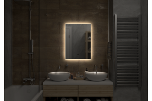 Зеркало Comforty Адонис 45 с подсветкой - 2