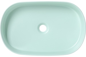 Раковина Allen Brau Fantasy Oval 55x36, мятная - 3