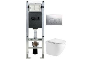 Комплект Weltwasser AMBERG 350 ST + MERZBACH 004 MT-WT + AMBERG RD-CR (10000006560)