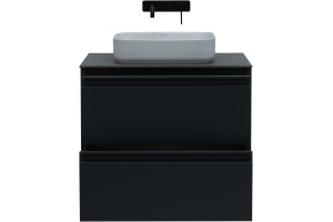 Тумба под раковину Allen Brau Fantasy 80 черный матовый - 3