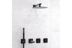 A5251.300.301.219.258.302.242.217 Встраиваемый комплект для ванны с верхней душевой насадкой, лейкой