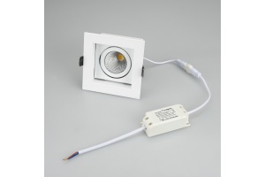 Встраиваемый светодиодный светильник Arlight CL-Kardan-S102x102-9W Warm 024137 - 3