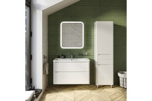 Мебель для ванной STWORKI Монтре 100 белая - 2