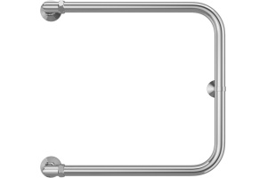 Водяной полотенцесушитель Terminus П-образный 500x500 Хром